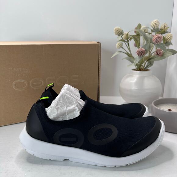 OOFOS OOmg Sport LS Low Sneakers Active Recovery Black/White Men's 11 - Picture 3 of 11